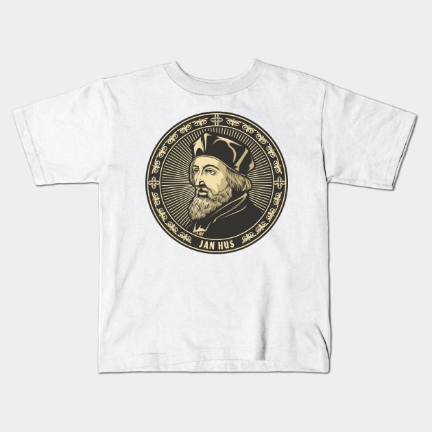 Jan Hus Kids T-Shirt by Reformer